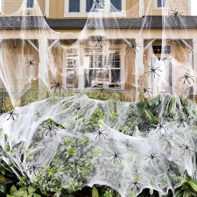 Best Halloween Spider Webs? ZPISF 1400 sqft Kit Tested